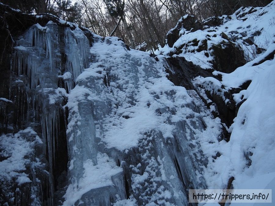 丹沢の氷瀑